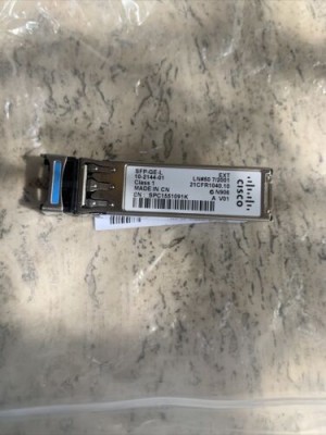 GENUINE CISCO SFP-GE-L  10-2144-01 TRANSCEIVER