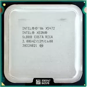 Intel Xeon X5472 CPU Quad-Core 3 GHz 12M 1600MHZ SLASA SLBBB LGA771 Processor