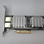 HP 10Gb 2 Port Ethernet RJ-45 530T Network Server Adapter Card PCIe High Profile