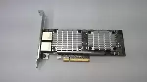HP 10Gb 2 Port Ethernet RJ-45 530T Network Server Adapter Card PCIe High Profile