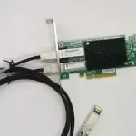 HP NC552SFP 10Gb 2-port Ethernet Server Adapter 614506-001 +2PCS SFP+ Cable