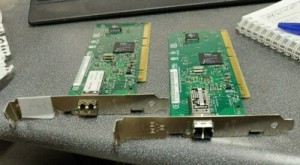 Lot of 2 HP NC310F / 367983-001 / 367086-001 PCI-X GIGA SERVER Adapters