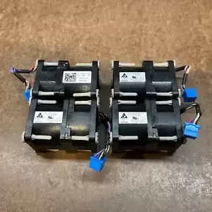 Dell PowerEdge Server Fan CPU Cooling GFC0412DS-D  Dell 0HR6C0 (4)