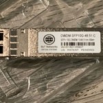 Cisco  DWDM-SFP10G-48.11-C  DWDM SFP+ 10G 80km CH 20 Transceiver #L8 47
