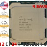 Intel Xeon E5-2650 V4 SR2N3 2.20GHz 12-Core 30M LGA 2011-3 Server Processor 105W