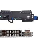 Backplane Power Supply Adapter Board Dell WY815 0WY815 TYCO JJ176 PowerEdge R900