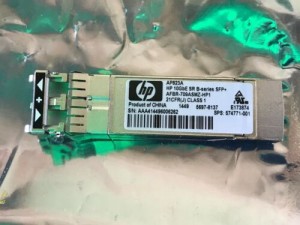 AP823A HP 10GbE SR B-Series SFP+ AFBR-709ASMZ-HP1 Transceiver 574771-001 Used