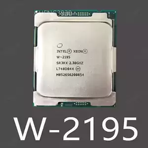 Intel Xeon w-2195 sr3rx 2.3ghz 18 core 24.75mb lga-2066 CPU processor