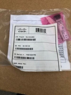 30-1301-04 GLC-SX-MM Cisco Genuine 1000Base-SX SFP GBIC Transceiver NEW