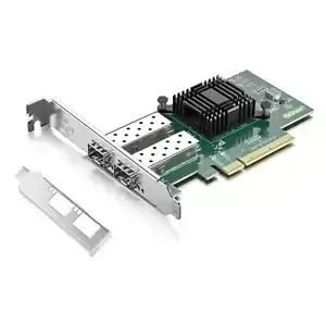 10Gb Sfp+ Pci-E Network Card Nic, Compare To Intel X520-Da2, With Intel 82599E