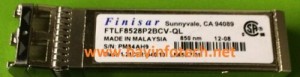 Finisar FTLF8528P2BCV-QL 8Gb SFP+ SW 150m For Qlogic QLE2560, QLE2562 QLE2564