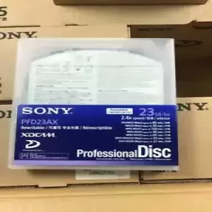 Sony XDCAM 23GB (10 PACK) HD PFD23A Rewritable Professional Disc Cartridge - NEW