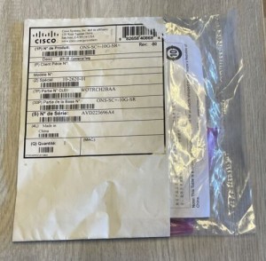 Cisco ONS-SC+-10G-SR 10GBase-LR SFP+ Transceiver Module  #M37-17