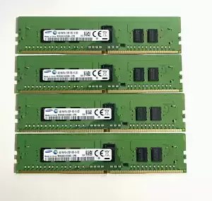 16 GB (4x4GB) Samsung 1Rx8 PC4-2133P ECC REG  M393A5143DB0-CPB SERVER RAM