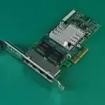 HP NC365T PCIe Quad Port Gigabit Ethernet Server Adapter card