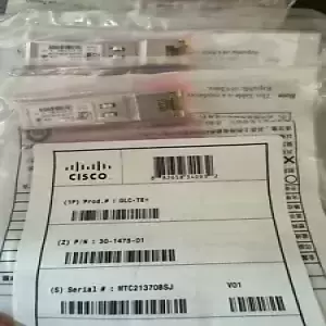 NEW SEALED CISCO GLC-TE Genuine 1000BASE-T SFP Transceiver Module,US Shipping