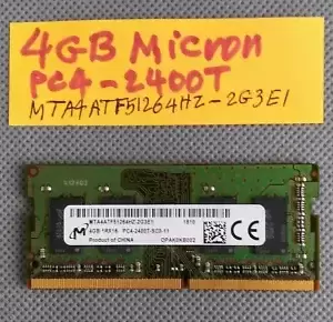 4GB Micron PC4-2400T DDR4 Laptop RAM Memory module 260 pin 1Rx8 PC4-2400T