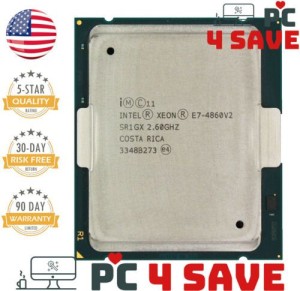 Intel Xeon E7-4860 V2 SR1GX 2.60GHz 30MB 12-Core LGA 2011 Server Processor 130W