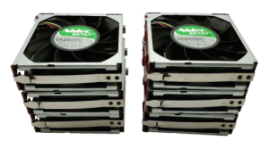 LOT OF 6 NIDEC VA450DC V34809-90 SERVER FAN 364517-001 12V DC 3.3A HP DL580 585