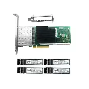 Intel 10Gbps PCI-e(3.0) x8 X710-DA4 Ethernet Server Adapter & Intel 850nm Module