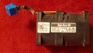 Dell Server Fan DC12V 1.2A 8-Pin 8-Wire #9CRD0412P5K05 San 40