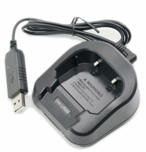 USB Charger Base for Baofeng UV82 UV-82HP UV-8D Walkie Talkie BL-8 BATTERY