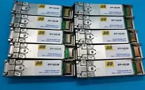 LOT OF 10 SFP-10G-SR-AO 10-2415-03 CISCO 10GBSR SFP+ 300M TRANSCEIVER MODULE