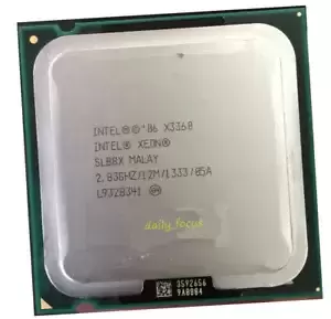 Intel Xeon X3360 2.83 GHz Socket 775 4 cores 4 t SLB8X CPU Processor 12 MB