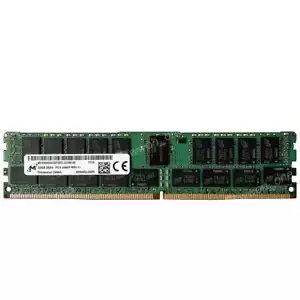 Micron 32GB PC4-2400T-R DDR4-19200R ECC Registered RDIMM 288P 1.2V Server memory