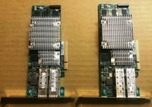 LOT OF 2 - HP 468349-001 Dual Port 10Gbps Ethernet PCI Express Server Adapters