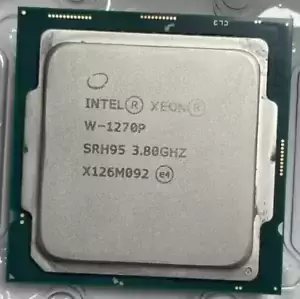 Intel Xeon W-1270P SRH95 3.80GHz 8-Core 16-Threads 16MB LGA-1200 CPU Processor