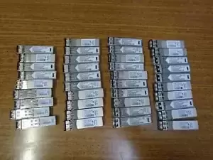 Lot of 35 Cisco DS-SFP-FC4G-SW SFP Fiber Transceiver + 4x Cisco DS-SFP-FCGE-SW