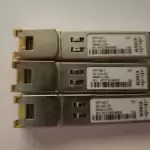 Cisco SFP-GE-T 30-1421-02 USA 1000BASE-T RJ45 SFP Transceiver Lot of 3