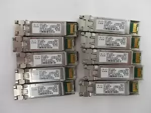 Lot of 10 Cisco FET-10G 10-2566-02 10GB SFP+ Fabric Extender Transceiver Tested