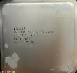 INTEL XEON E5-2648 2.50GHZ CPU PROCESSOR
