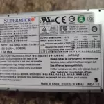 Supermicro Power Supply  PWS-563-1H  570w