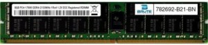 782692-B21 - HP Compatible 8GB PC4-17000 DDR4-2133MHz 1Rx4 1.2V ECC RDIMM
