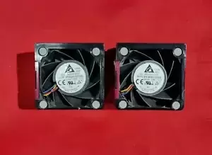 Delta PFR0612XHE Ultra High Airflow PWM HP 654577-002 Server Fans - Lot Of 2