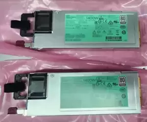 LOT OF 2 754383-001 HP G9 1400W FLEX SLOT PLATINUM PLUS HOT PLUG 200-240V PSU