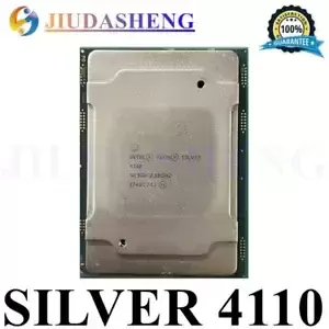 Intel Xeon Silver 4110 SR3GH 2.1GHz 8 Core 16Threads 11 MB Core LGA 3647 85 W