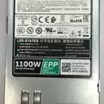 "LOT OF 2" Dell L1100E-S1 Poweredge 1100W 80 Plus Platinum EPP Power Supply 0Y26