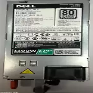 "LOT OF 2" Dell L1100E-S1 Poweredge 1100W 80 Plus Platinum EPP Power Supply 0Y26