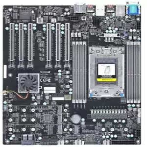 Supermicro Server Motherboard  M12SWA-TF SP3/eATX/1x1Gb retail - Mainboard E-ATX