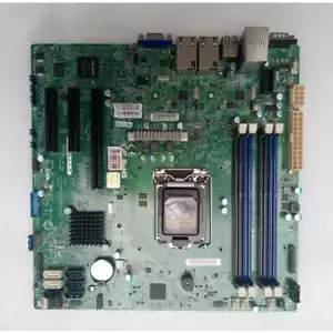 For Supermicro X10SLL+-F Server Motherboard Single socket H3 DDR3 MicroATX