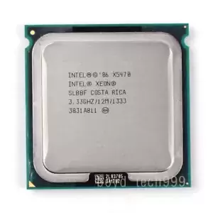 Intel Xeon X5470 Quad-Core CPU Processor 3.33 GHz 1333 MHz LGA 771/Socket J