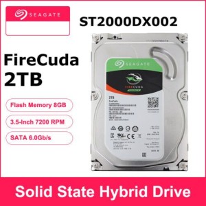 Seagate FireCuda 2TB 3.5" ST2000DX002 Solid State Hybrid Drive