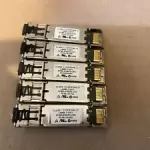 LOT OF 5 CISCO GLC-SX-MM COM 1000BASE-SX TRANSCEIVER MODULE 30-1301-04  J4-7(10)