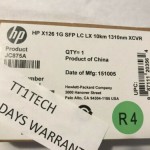 Brand New Genuine HP JC875A X126 1G SFP LC LX 10km 1310nm XCVR Transceiver 12pc