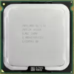 Intel SLAGC Dual-Core 2.00 GHz 1333MHz Socket LGA 771 4MB Cache Used