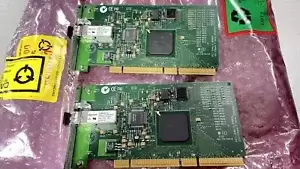 (Lot Of 2) HP PCI 64bit 66MHz 2G/1Gbps Fiber Channel Server Card